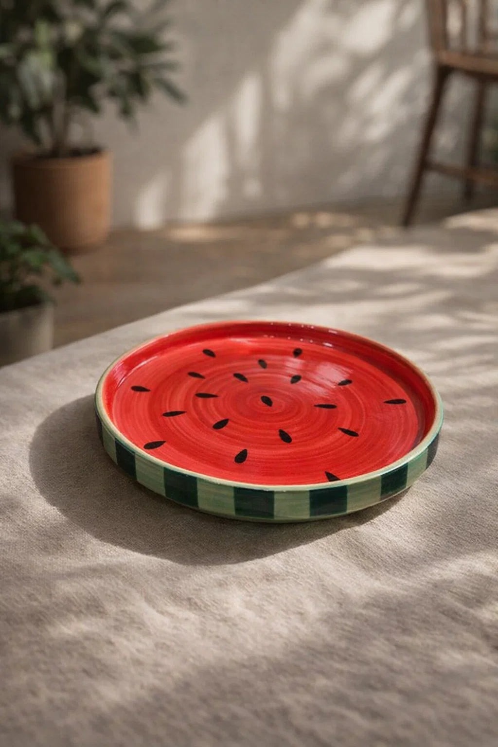 Watermelon Plate | 6” small plate