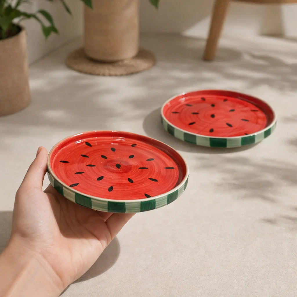Watermelon Plate | 6” small plate