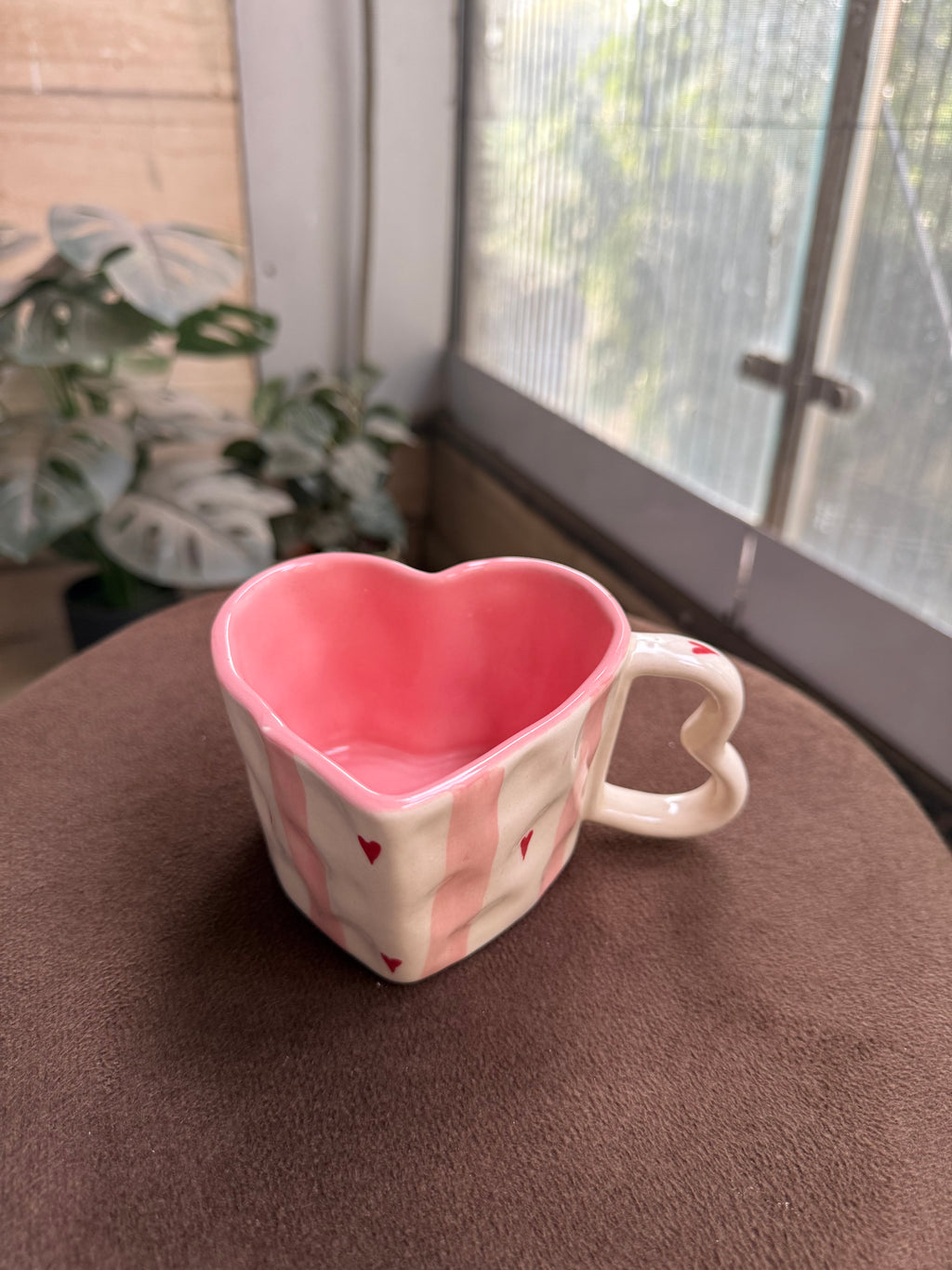 Heart shaped mug