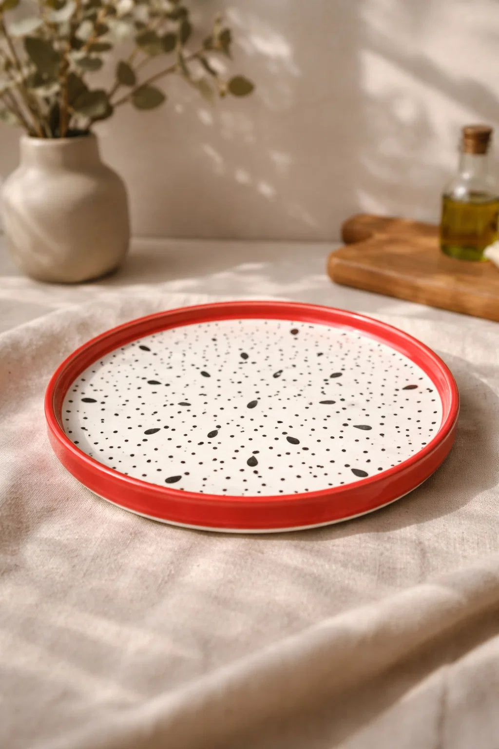Dragonfruit Plate | 8-inch Ceramic Plate