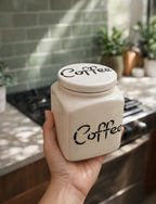 ☕🍃 Brew Pair Jar Set | Coffee Tea Jars