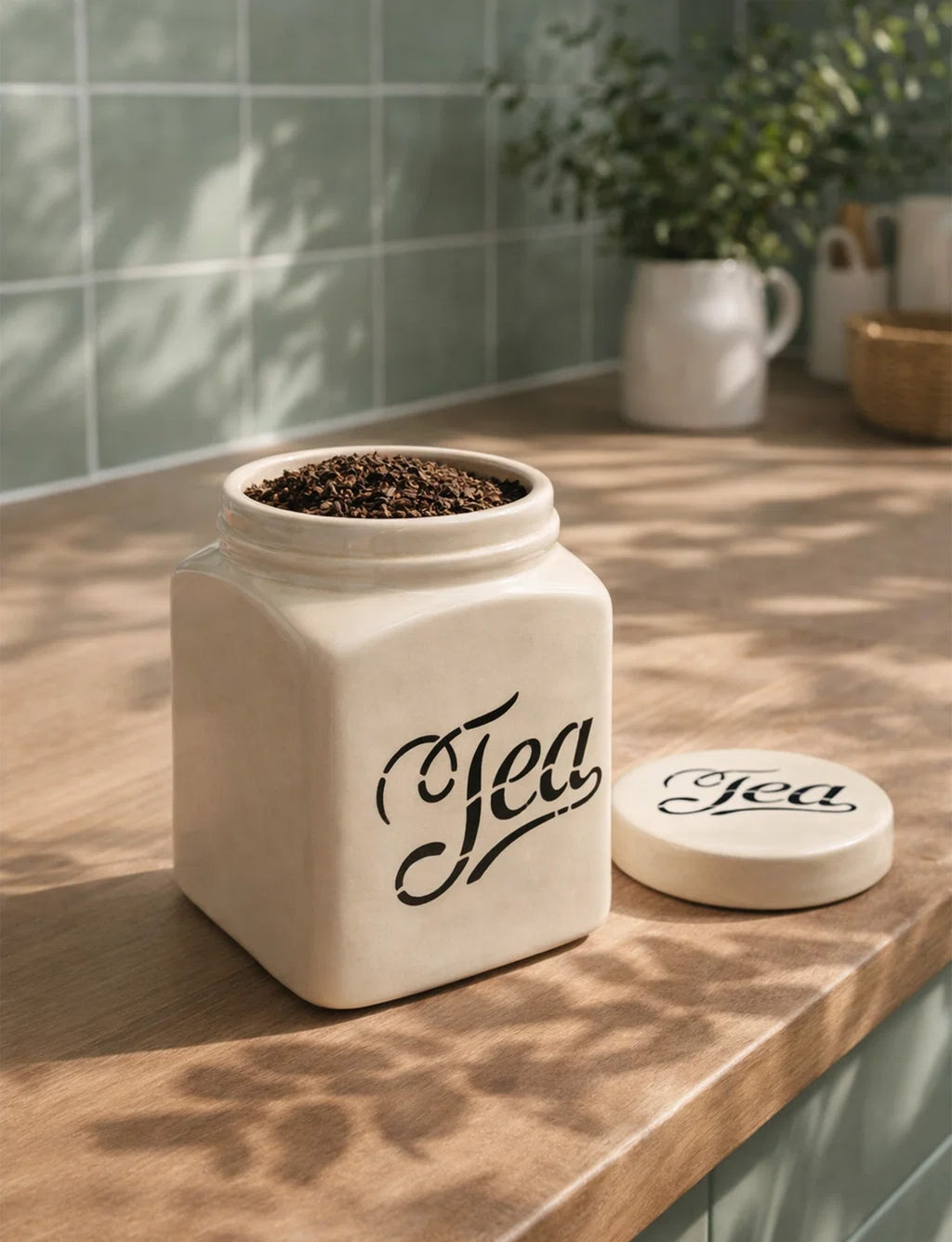 ☕🍃 Brew Pair Jar Set | Coffee Tea Jars