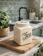 ☕🍃 Brew Pair Jar Set | Coffee Tea Jars