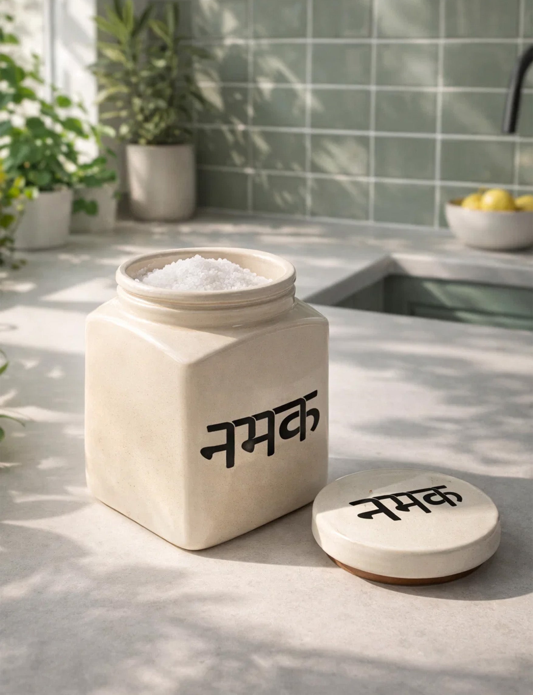 🧂🍯 Everyday Essentials Jar Set | Salt Sugar Jars