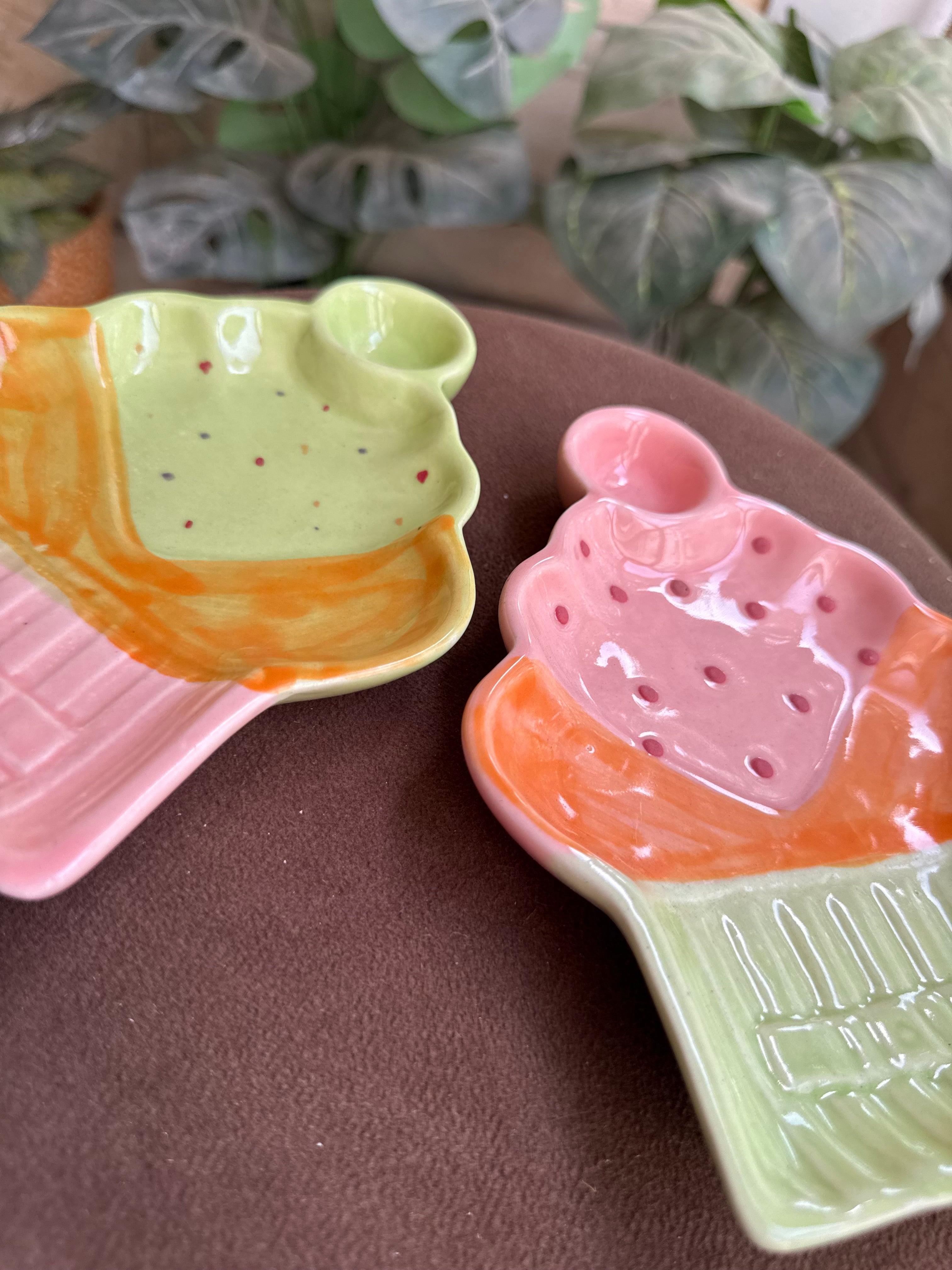 Sweet Treat Dip Plate Set