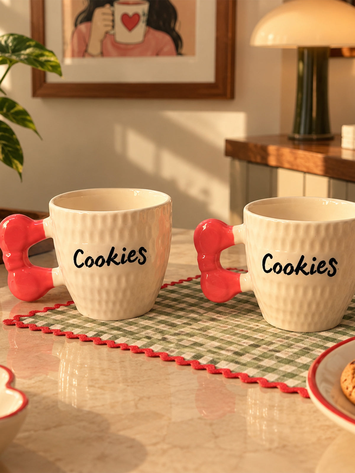Mittiraa Home Cute Cookies Mug | Pinteresty Ceramic Mug