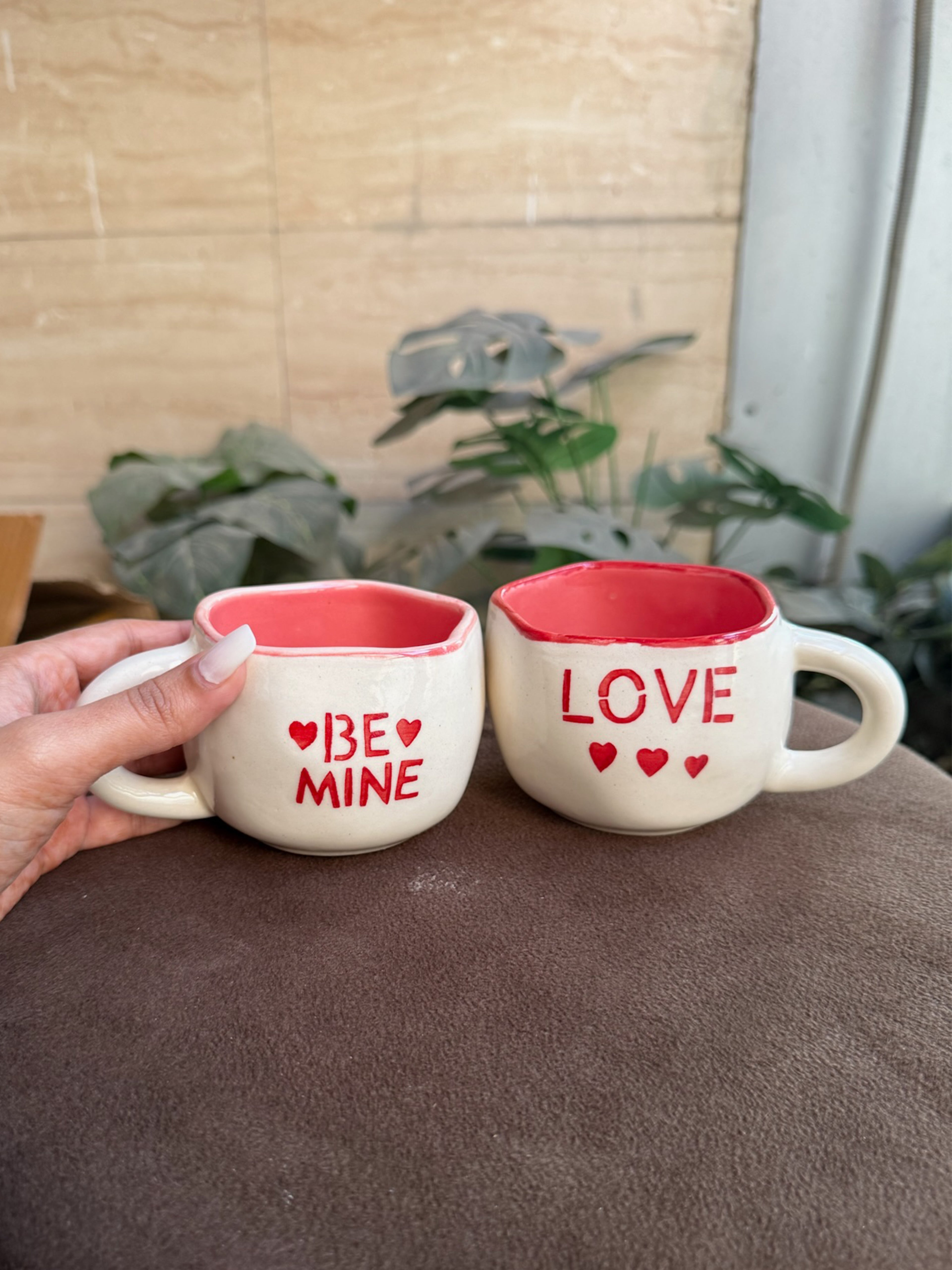 'Be mine' and 'Love' mug Combo❤️