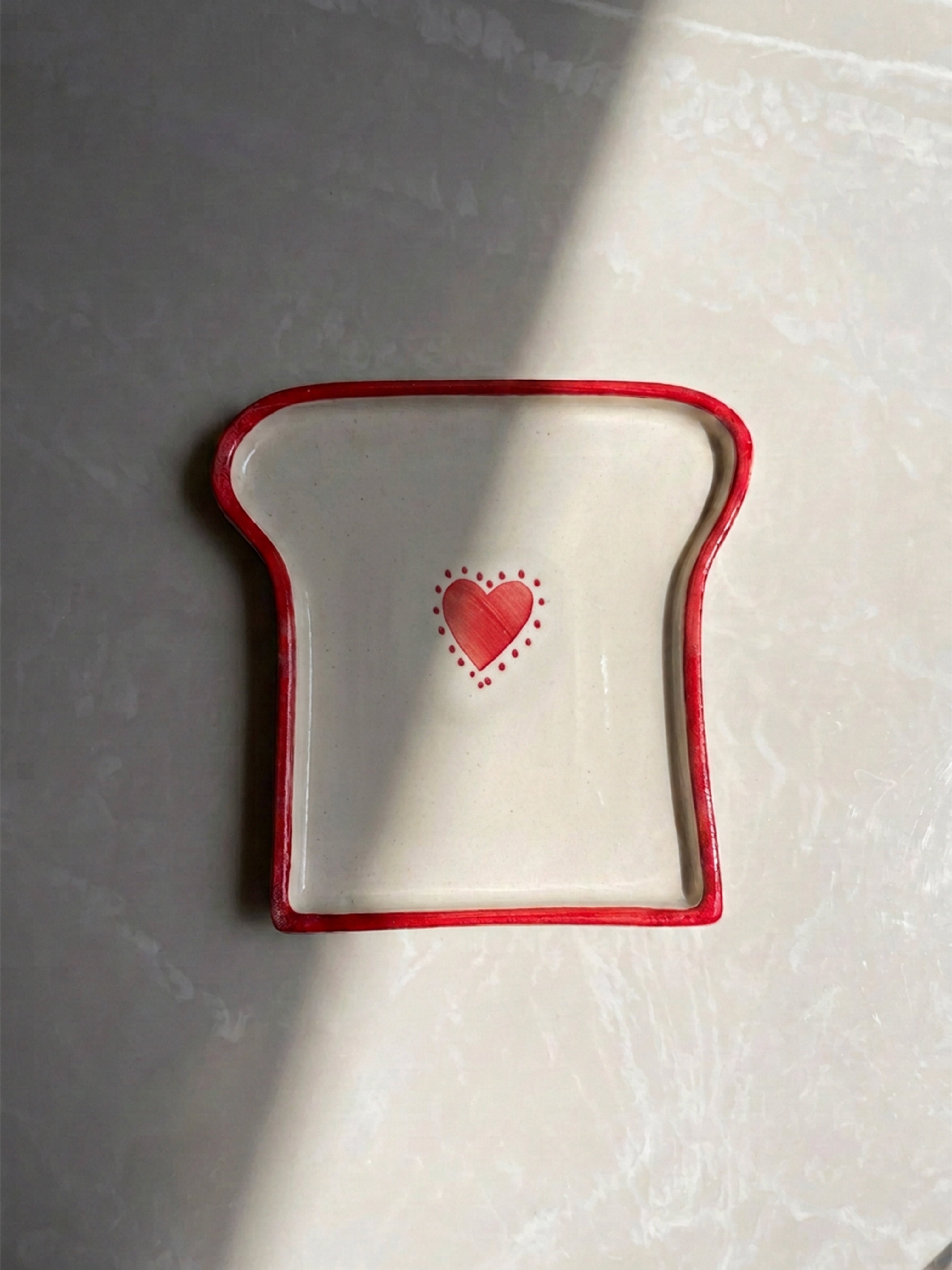 Heart Toast Plate ❤️🍞
