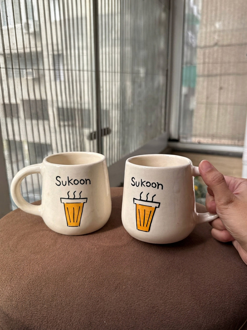 Sukoon Chai Mug ☕✨ (Set of 2)
