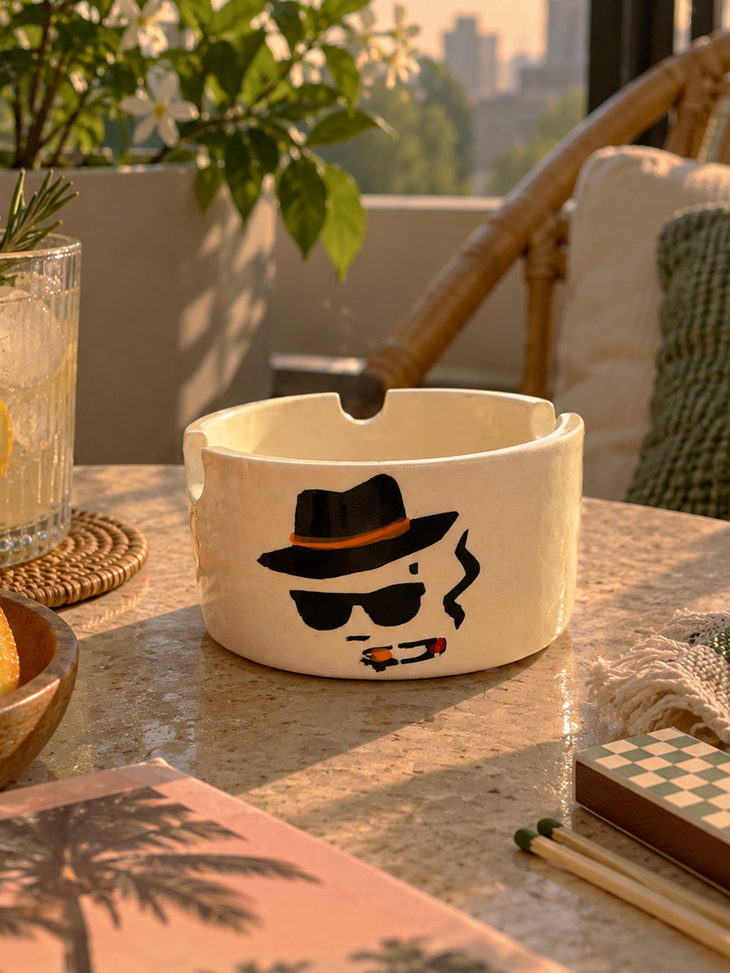 Ceramic Cool Ashtray 🚬