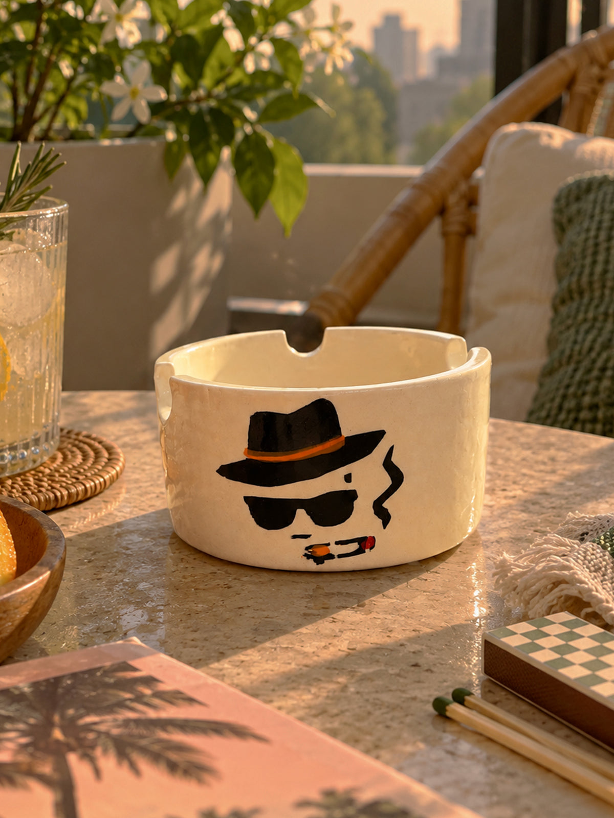 Ceramic Cool Ashtray 🚬