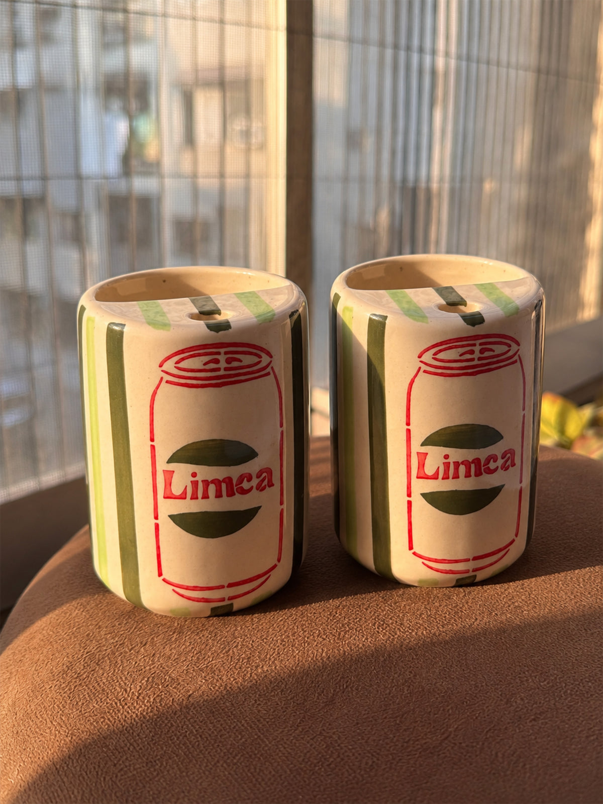 Mittiraa Home Limca Ceramic Sipper 🍋💚