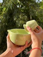 Green Hearts Matcha Bowl