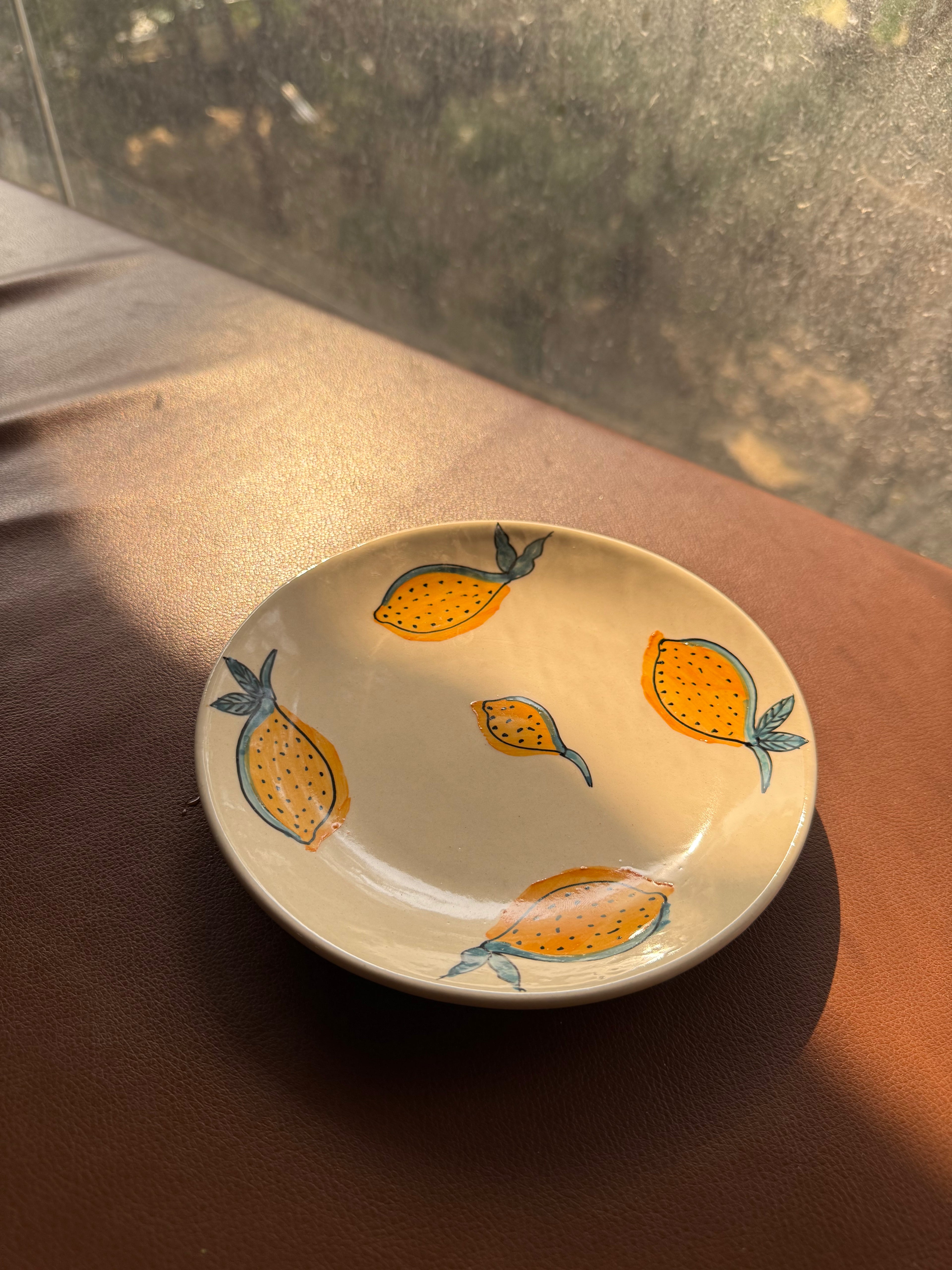 Lemons Plate