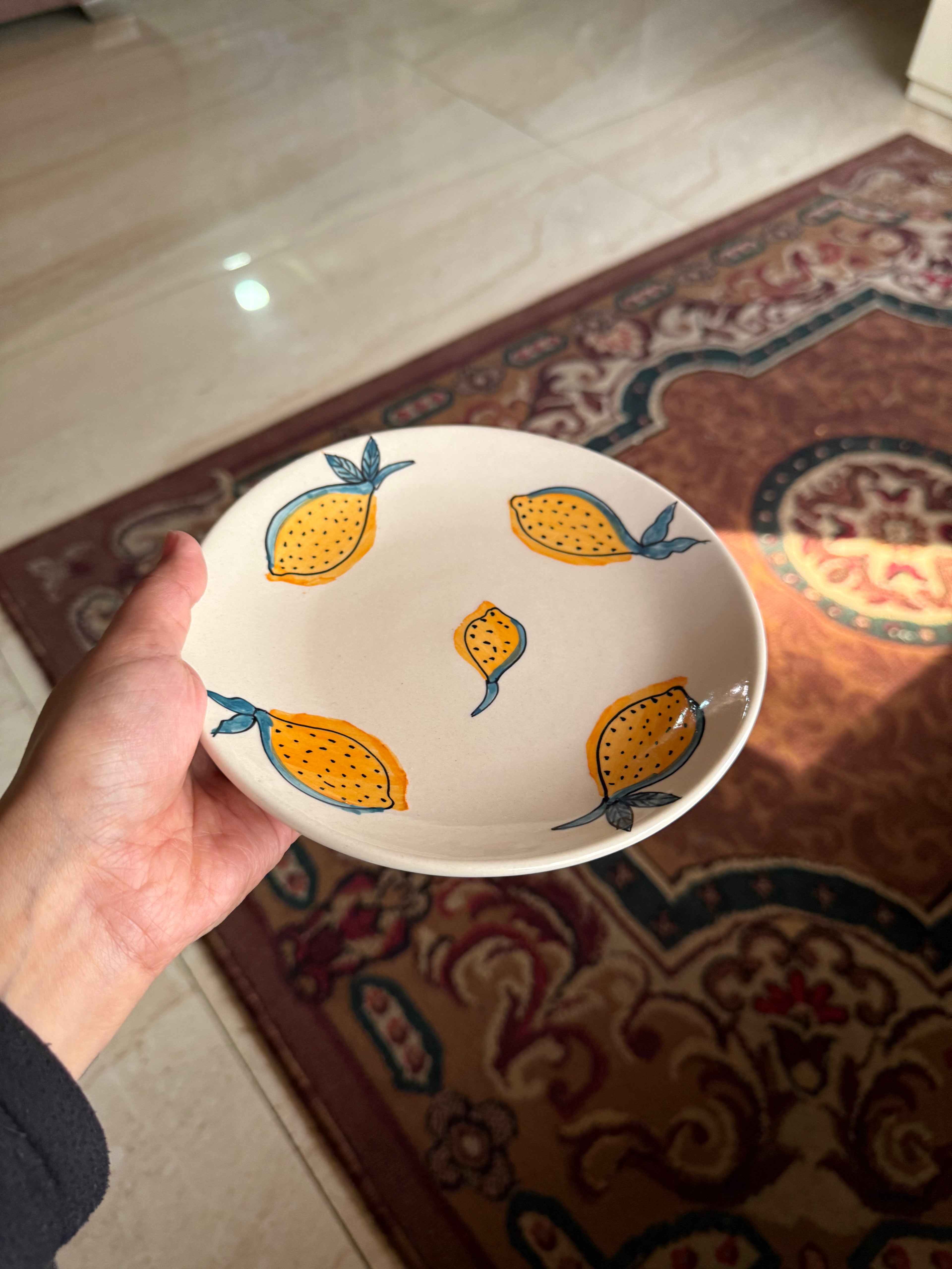 Lemons Plate