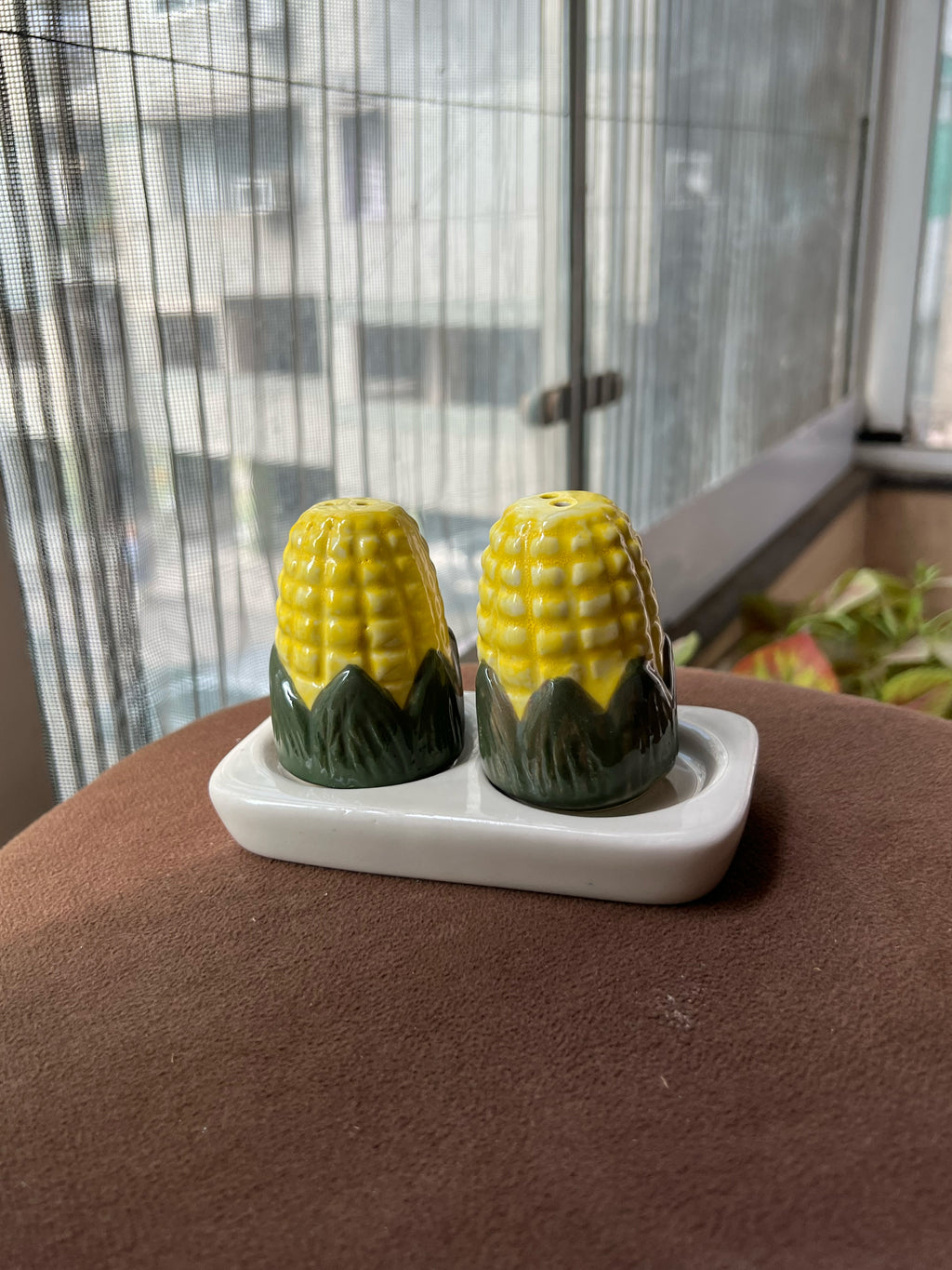 Corn Salt & Pepper Shaker Set 🌽