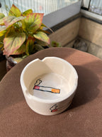 Ceramic Ashtray 🚬 (Pack of 2)