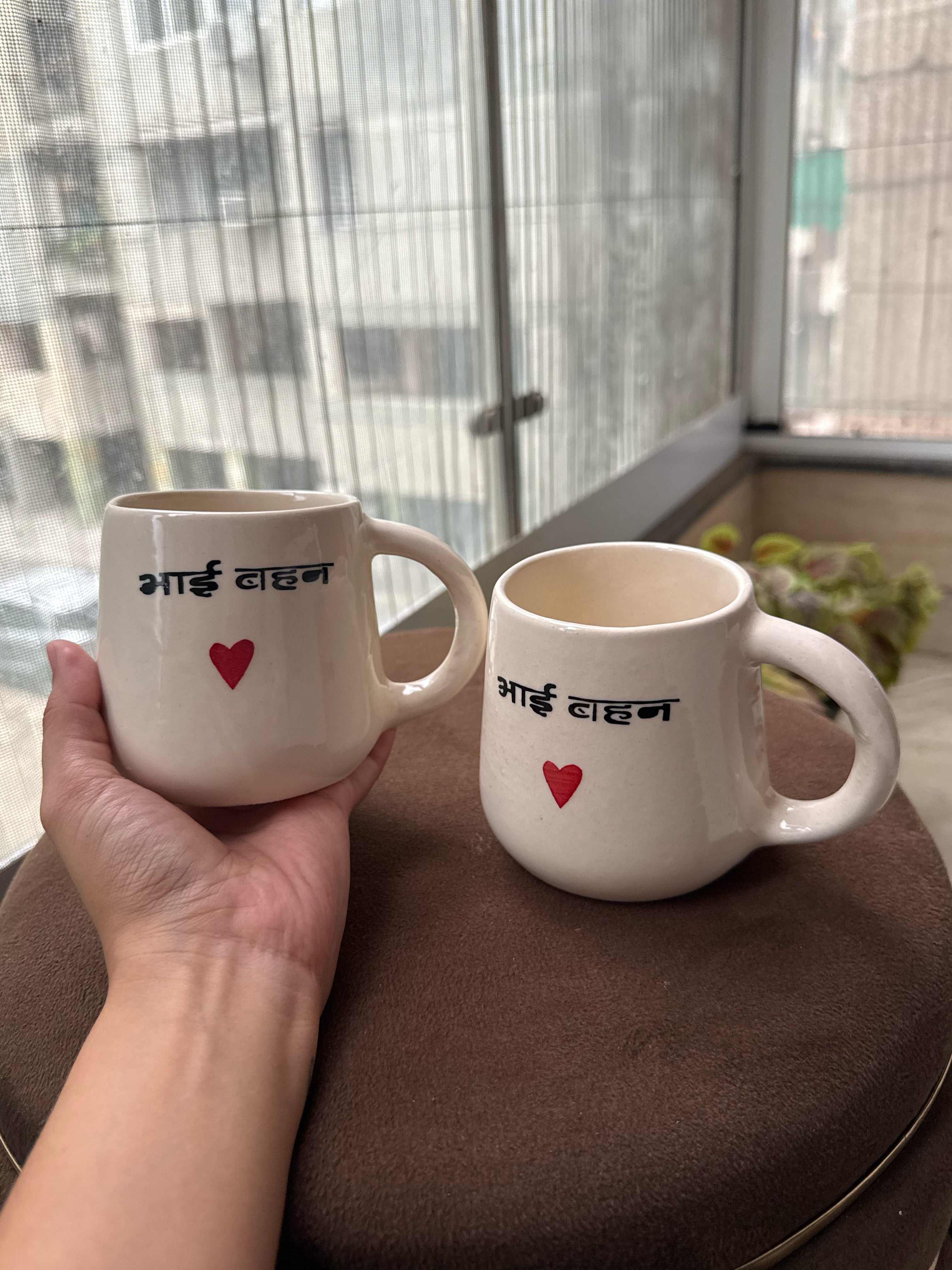 Bhai Behen Mugs (Set of 2) | Perfect Gift for your sibling this Raksha Bandhan
