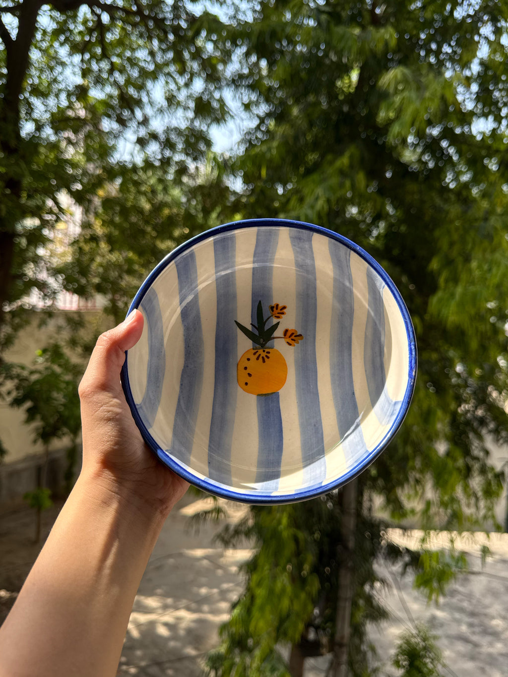 🍍 Pineapple Ceramic Bowl