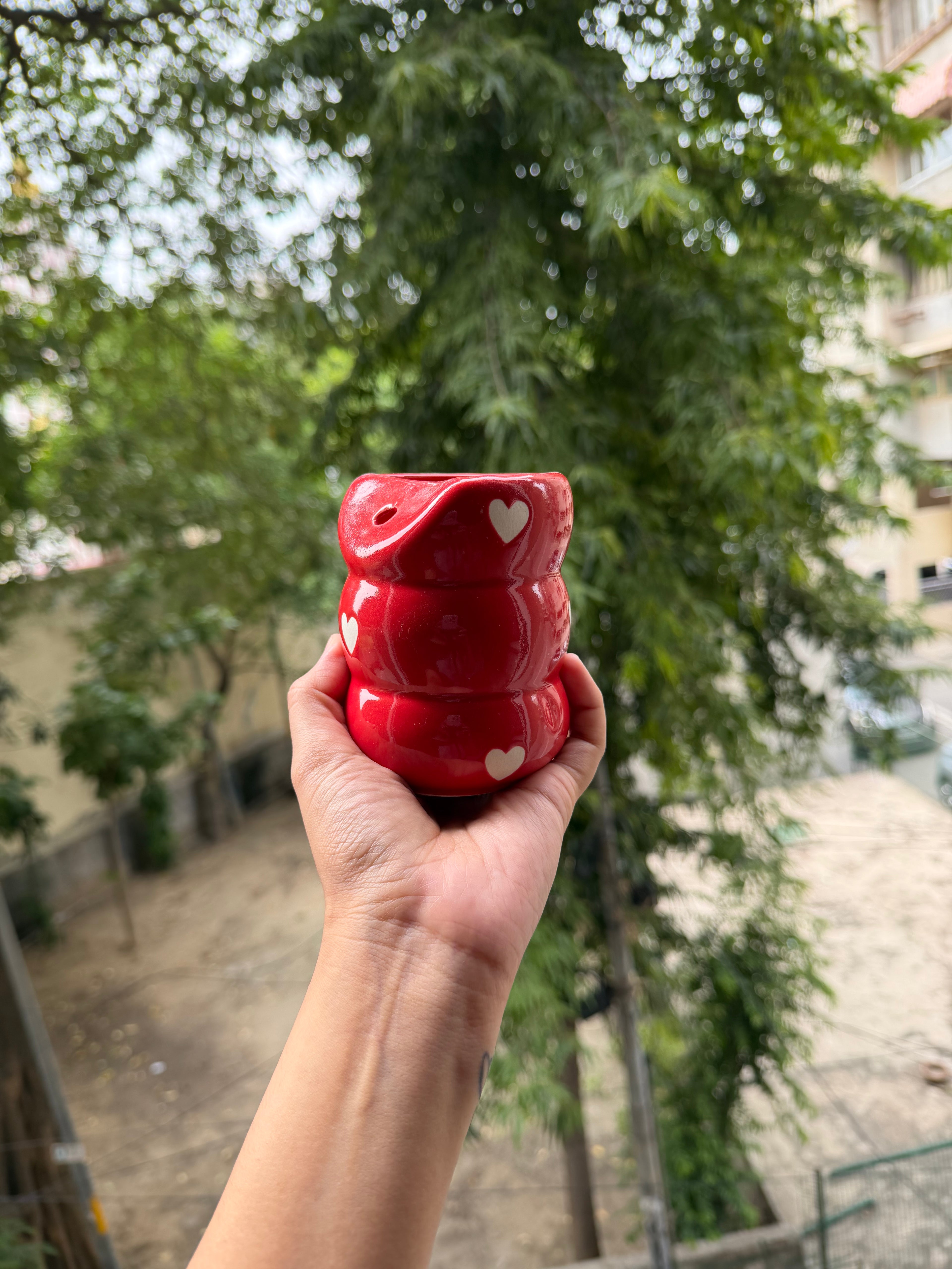 Love Bubble Sipper ❤️ With Steel Straw