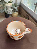 Dog inside Mug