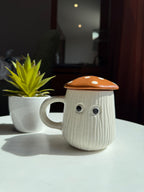 Mushroom Mug with Lid
