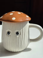 Mushroom Mug with Lid