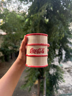 Coca-Cola Drum-Shaped Ceramic Tumbler 🥤❤️