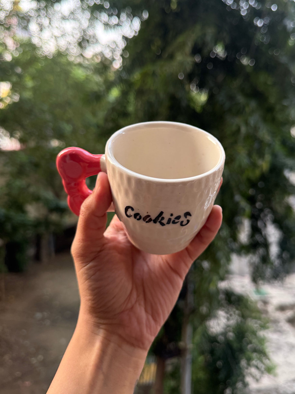 Mittiraa Home Cute Cookies Mug | Pinteresty Ceramic Mug