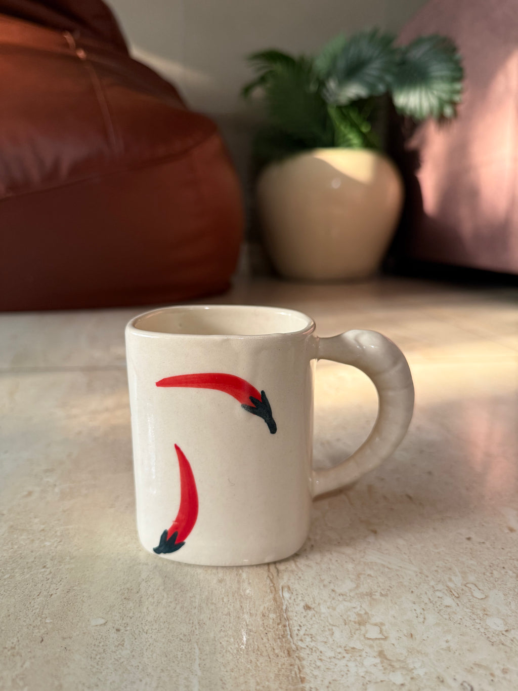 Square Chilli Mug