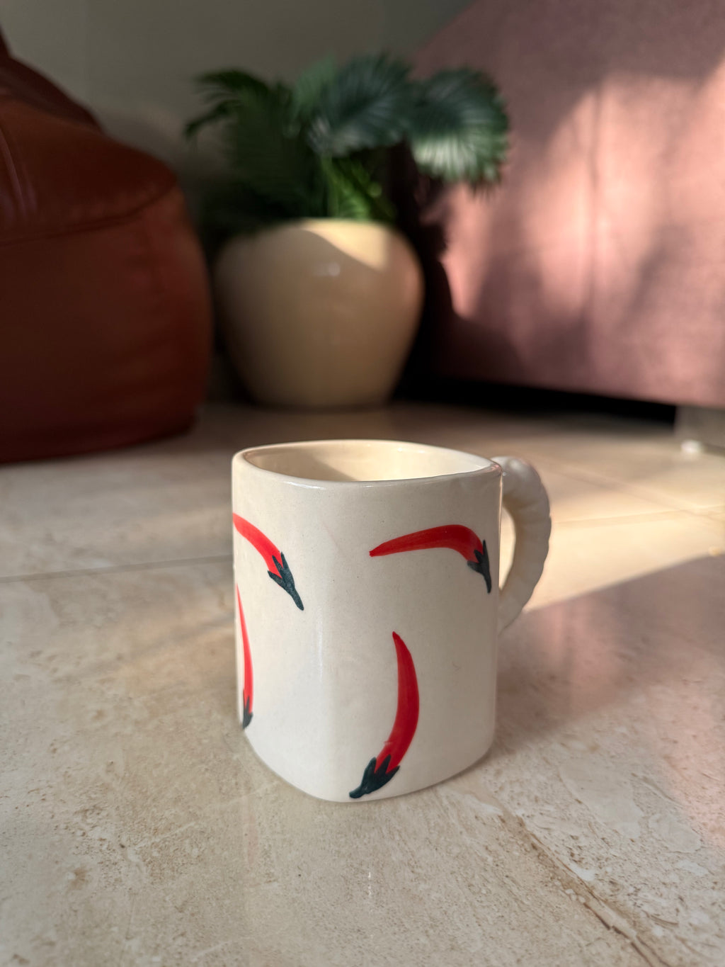 Square Chilli Mug