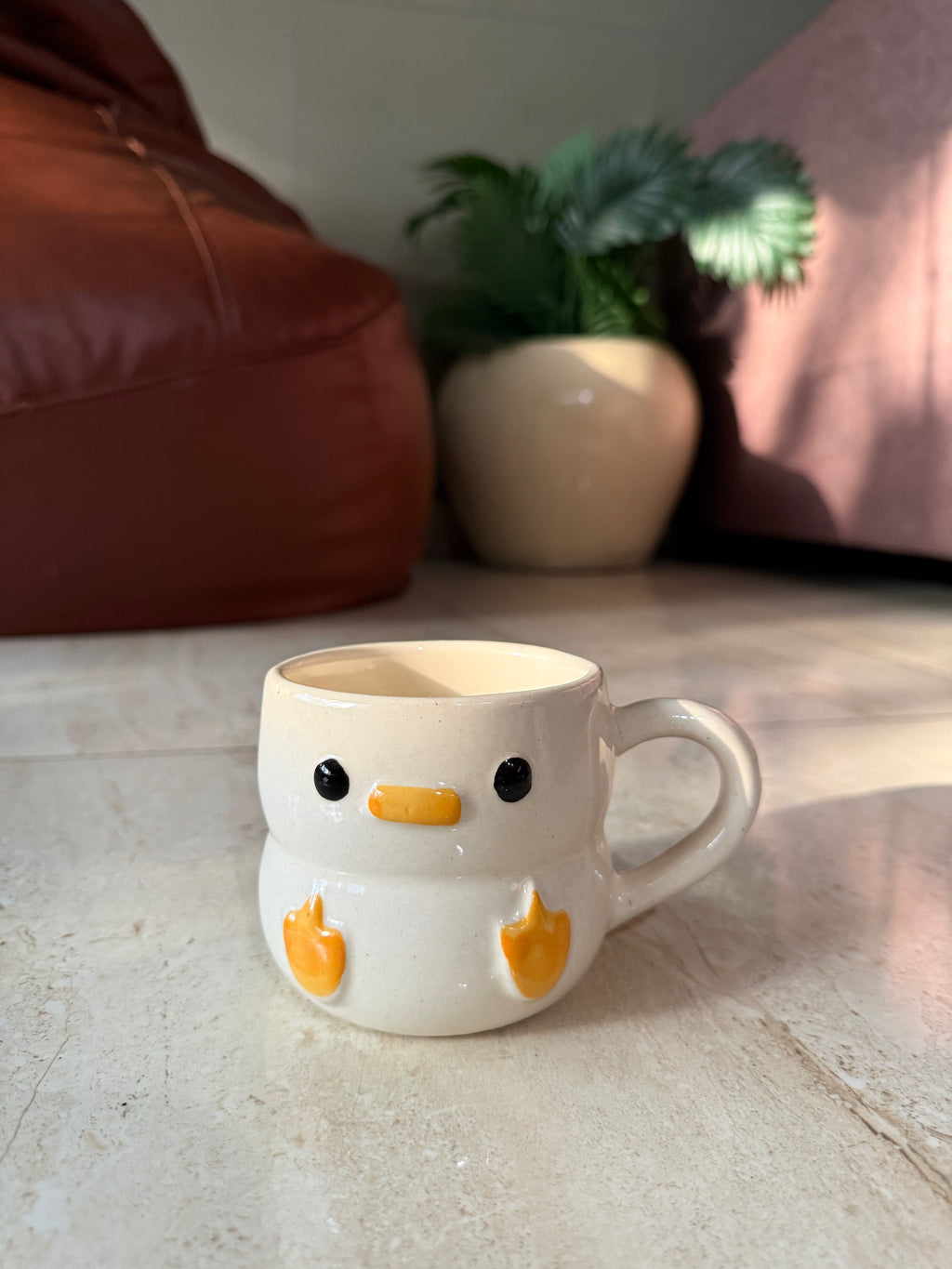 Cute duck mug