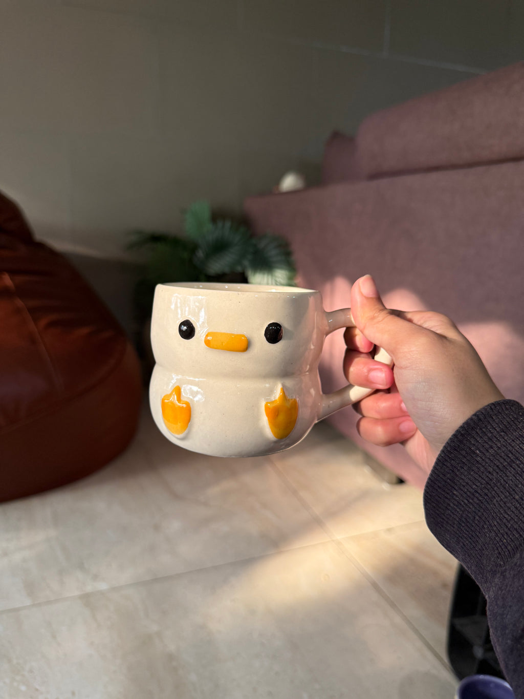 Cute duck mug