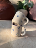 Purple Flowers Mug