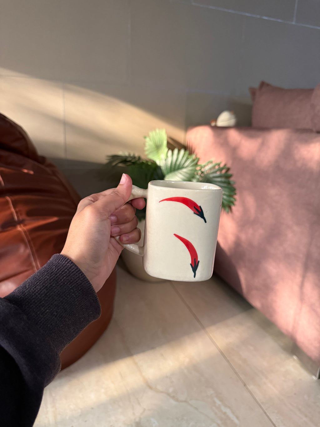Square Chilli Mug