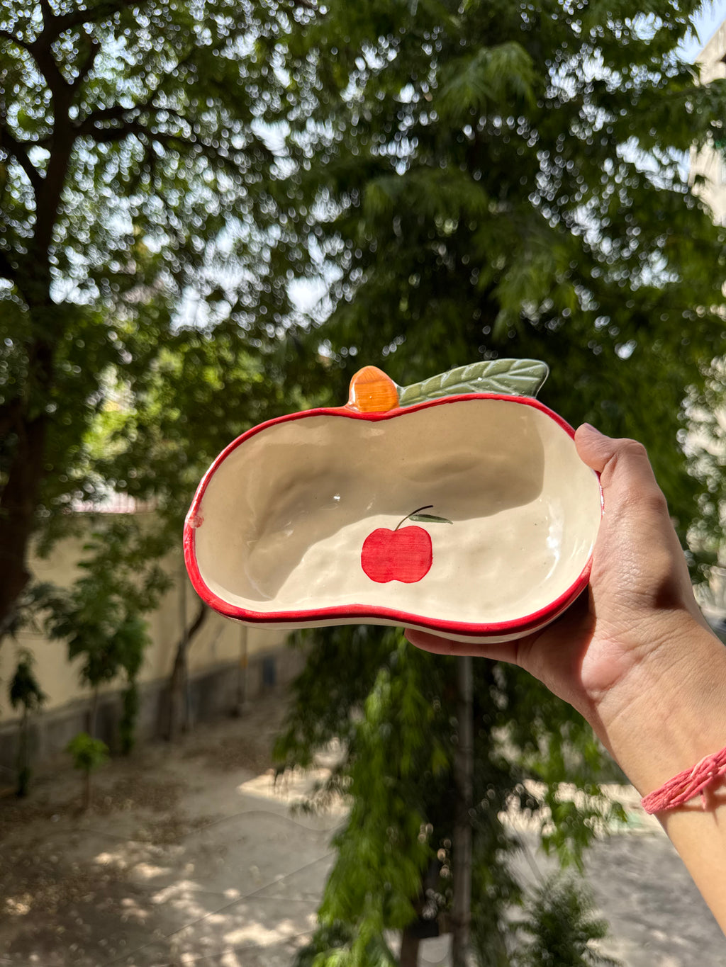 Apple Shaped Serving Plate 🍎