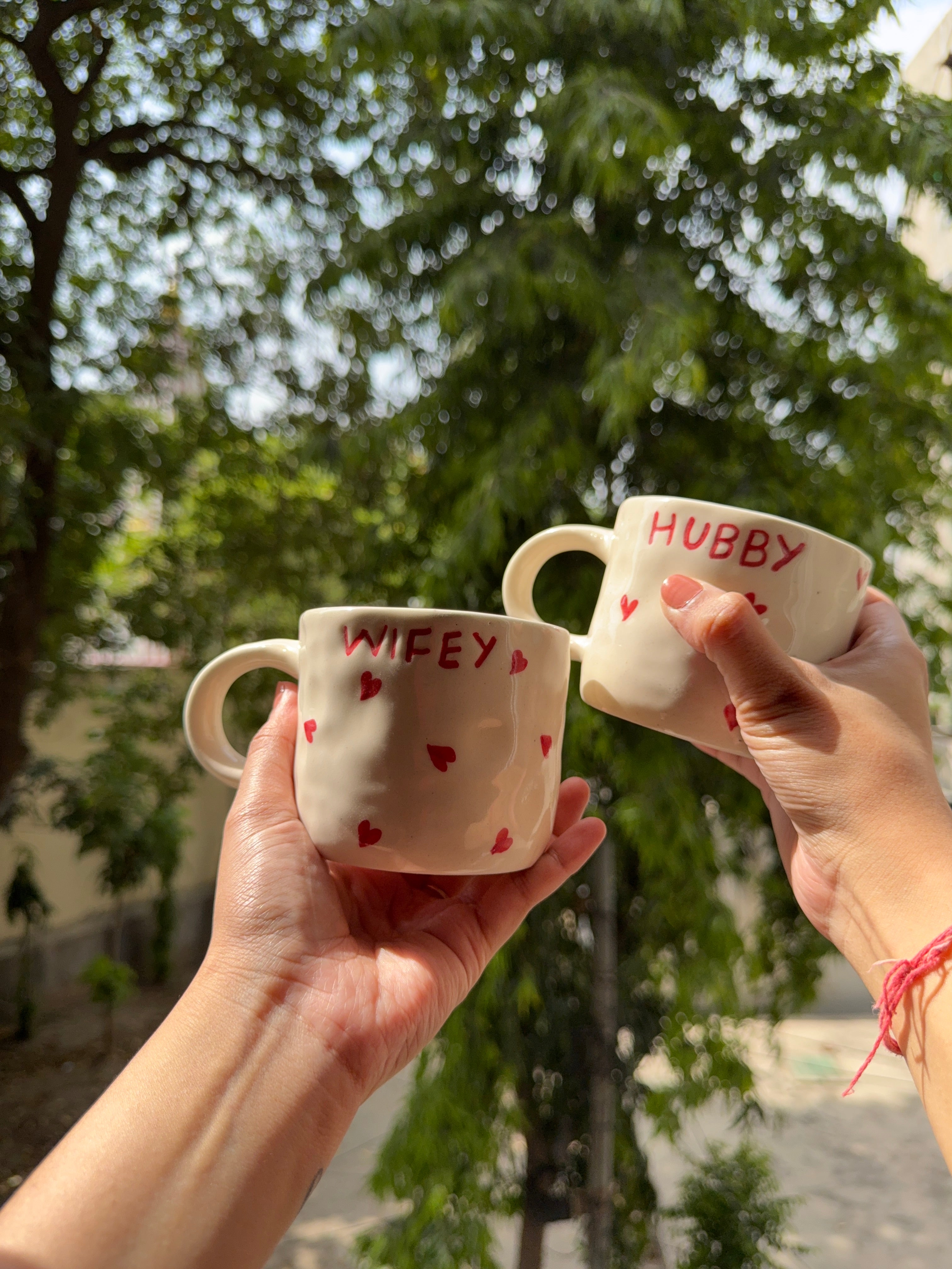 Hubby & Wifey Love Mug Set ❤️