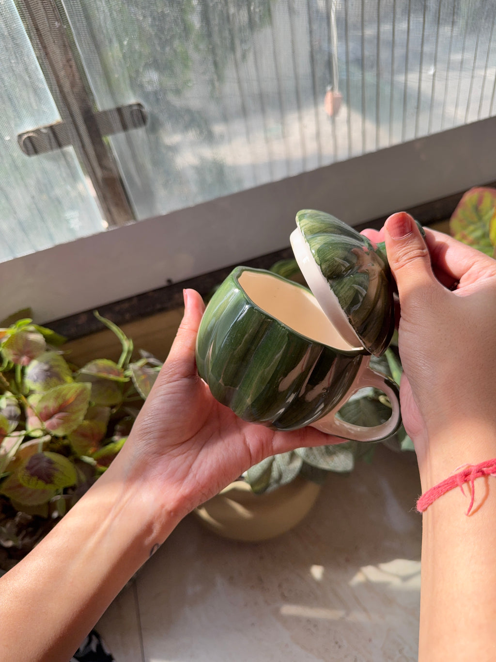 Green Capsicum Mug💚