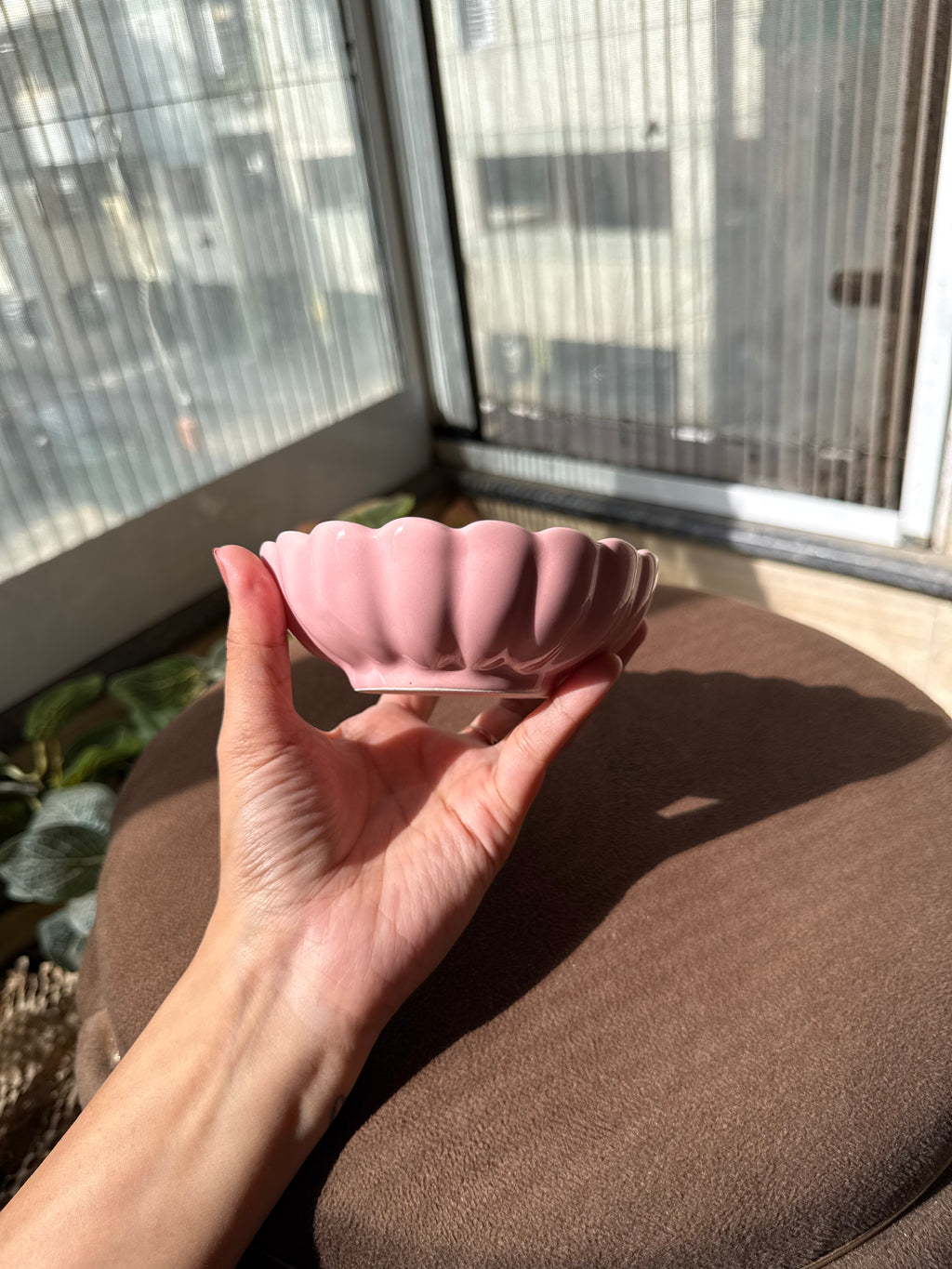 Blush Petal Ice Cream Bowl 🌸 | Perfect for ice cream, desserts & snacks