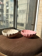 Petal Bliss Ice Cream Bowl Set 🌸 (Pack of 2) | Perfect for ice cream, desserts & snacks