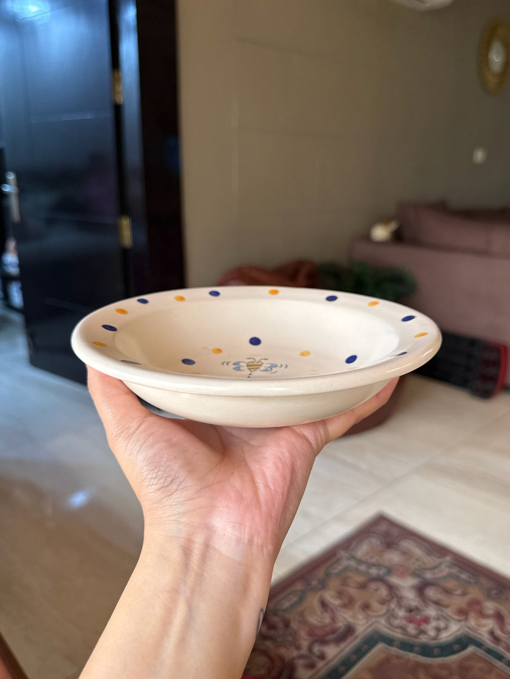 🐝 Bee Happy Pasta Plate