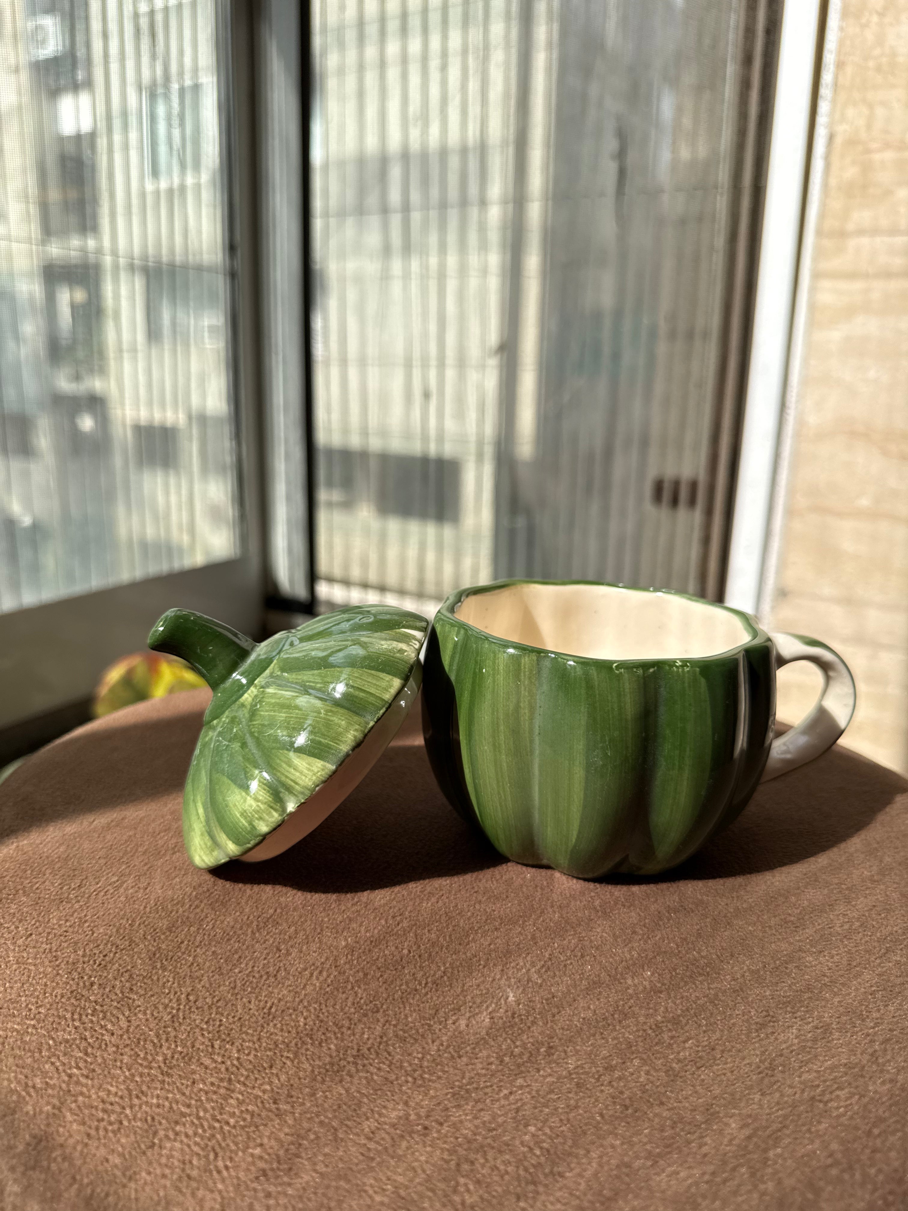 Green Capsicum Mug💚