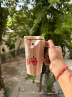 Strawberry Sipper 🍓 | Wid Lid + Steel Straw