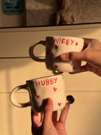 Hubby & Wifey Love Mug Set ❤️