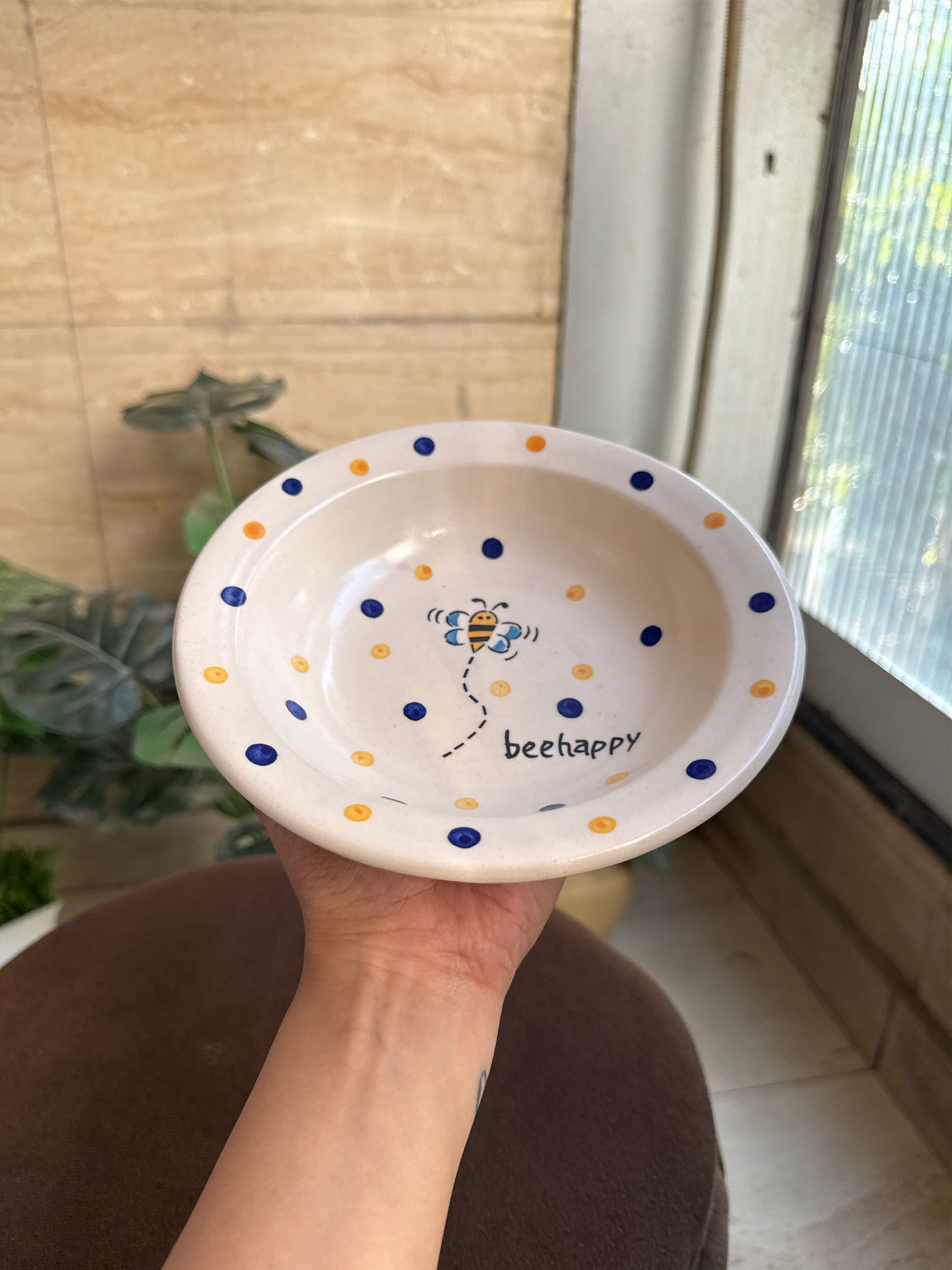 🐝 Bee Happy Pasta Plate