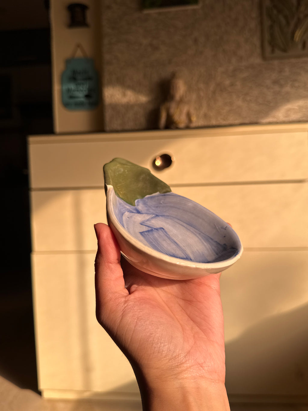 Lilac Aubergine Trinket Plate 🍐