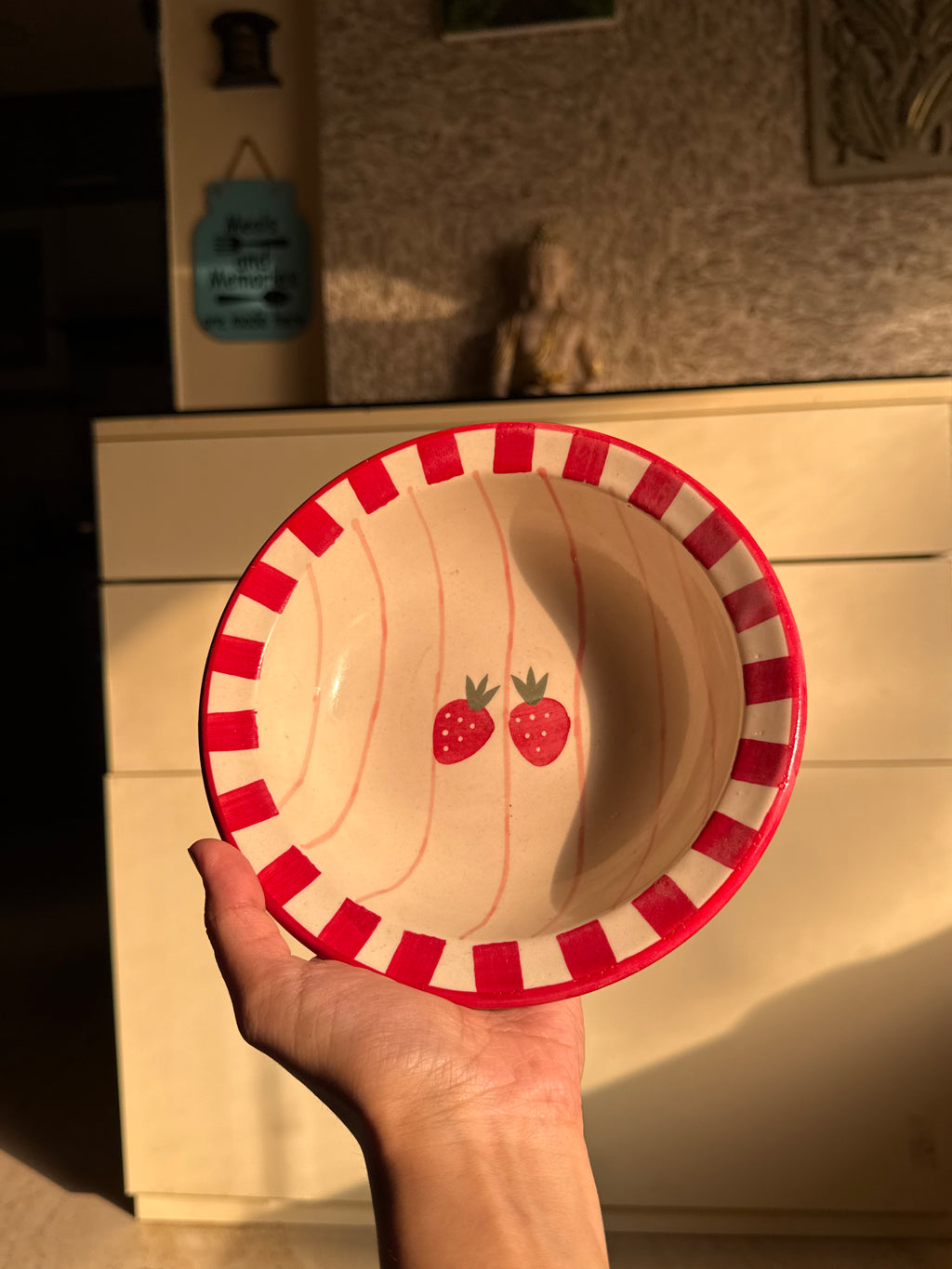 Strawberry Bliss Pasta Plate 🍓