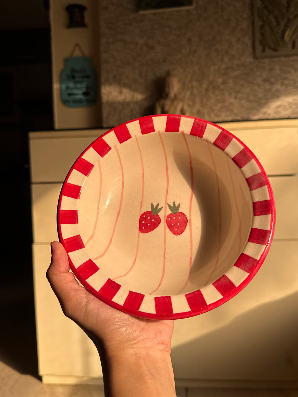 Strawberry Bliss Pasta Plate 🍓