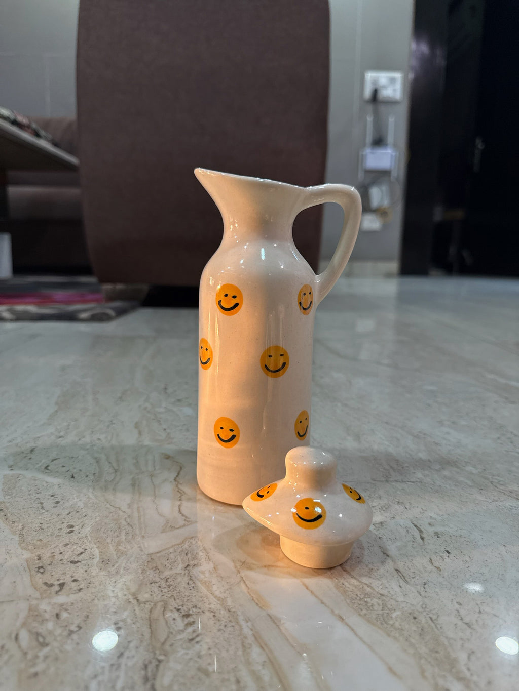 Oil Dispenser with Smileys