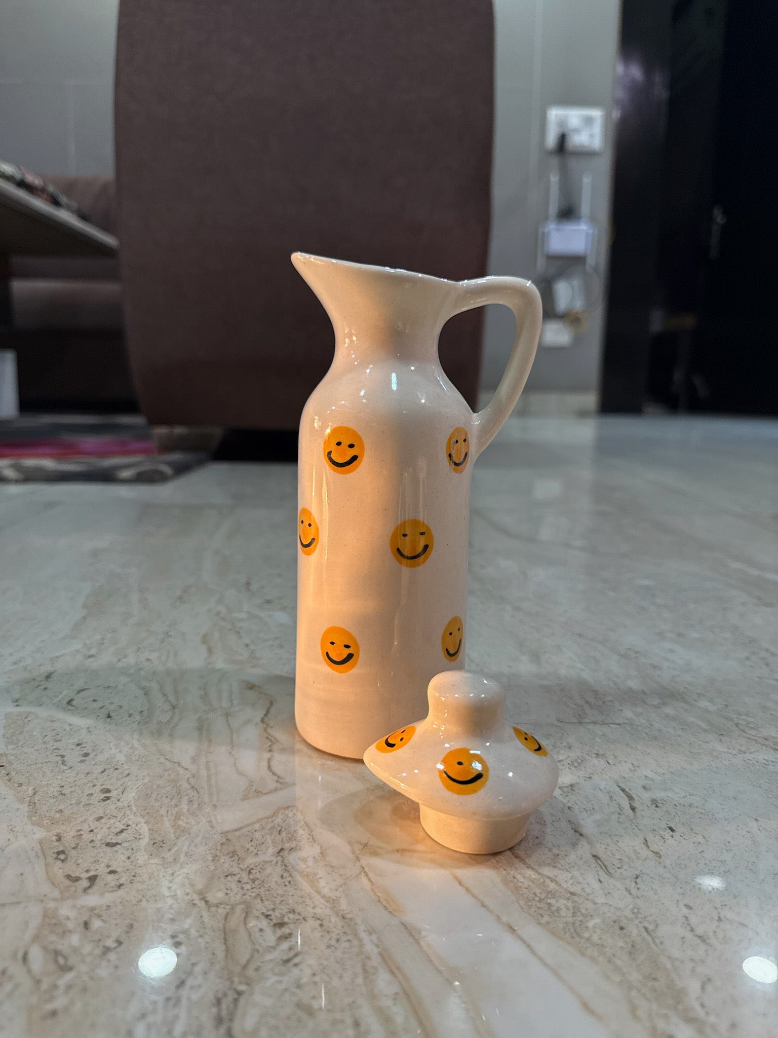 Oil Dispenser with Smileys